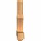Ekena Millwork Redmond Smooth Timber Gable Bracket, Western Red Cedar, 60"W x 25"H x 3 1/2"D x 3 1/2"F, 10/12 Pitch GBW060X25X0404RED00SWR - alternate 5